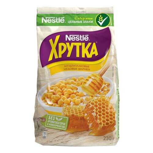 Готовые завтраки Nestle медовые шарики хрутка 230 г в Слата
