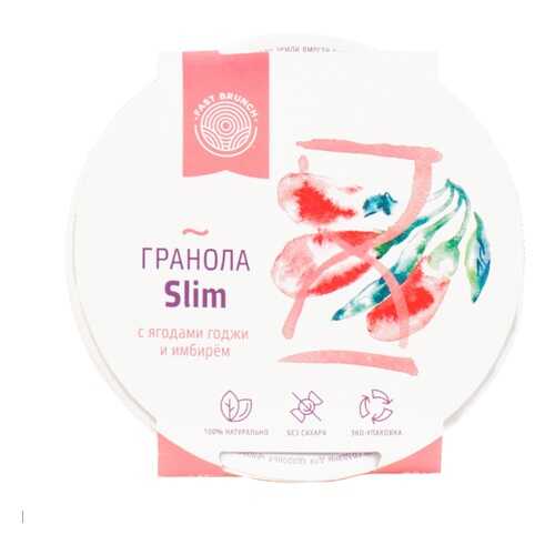 Гранола Fastbrunch Slim с ягодами годжи и имбирём 80г Россия в Слата