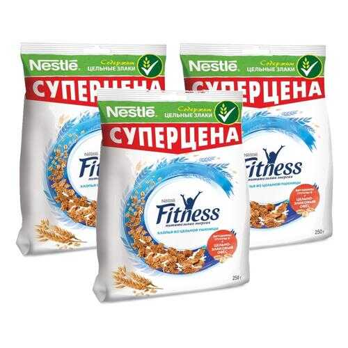 Хлопья Fitness пшеничные с витаминами и минералами 3*250 г в Слата
