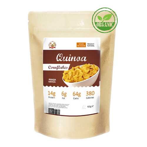 Хлопья киноа Ufeelgood Quinoa cornflakes organic в Слата