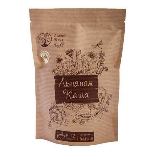 Каша льняная с яблоком и корицей 400 г в Слата