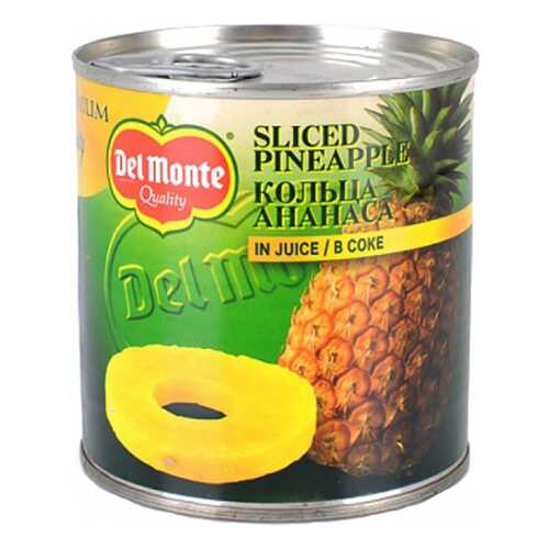 Ананас Del Monte кольца в соке 435 г в Слата