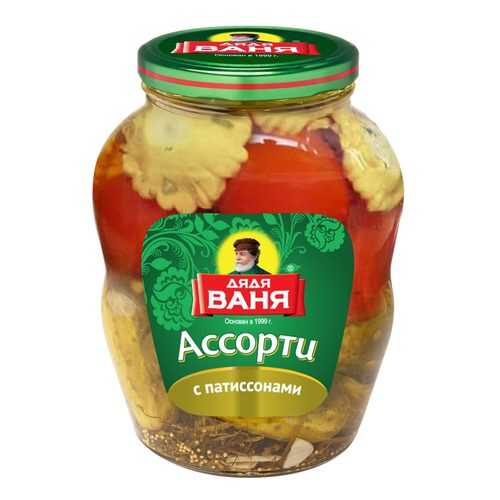Ассорти Дядя Ваня овощное с патиссонами 1800г в Слата