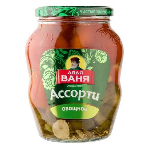 Ассорти маринованное Дядя Ваня овощное 680 г в Слата