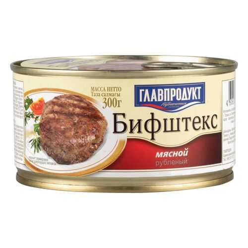 Бифштекс мясной рубленый Главпродукт 300 г в Слата