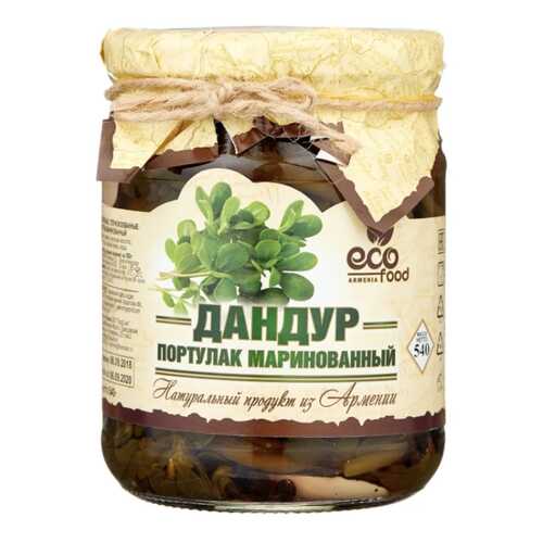 Дандур Ecofood портулак маринованный 540 г в Слата