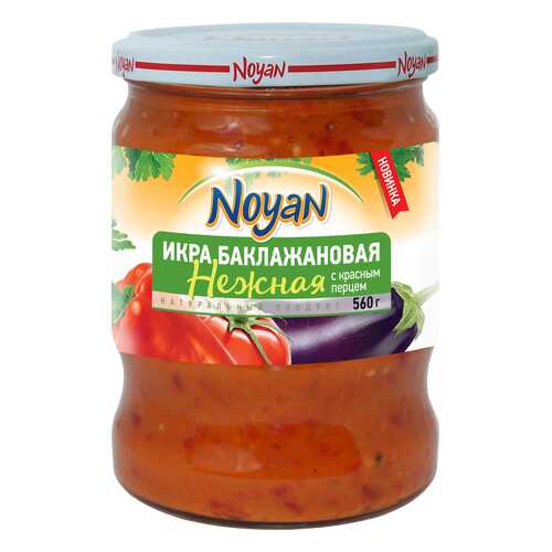 Икра баклажановая нежная Noyan 560 г в Слата