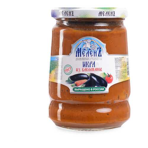 Икра Меленъ из баклажанов 550г стекло Россия в Слата