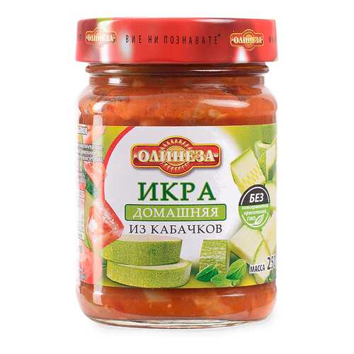 Икра Олинеза из кабачков домашняя 250г Болгария в Слата
