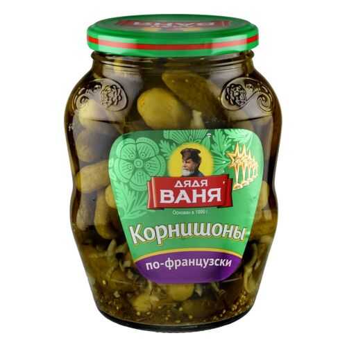 Корнишоны по-французски Дядя Ваня 680 г в Слата