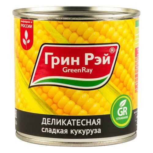 Кукуруза сладкая Green Ray деликатесная 425 мл в Слата