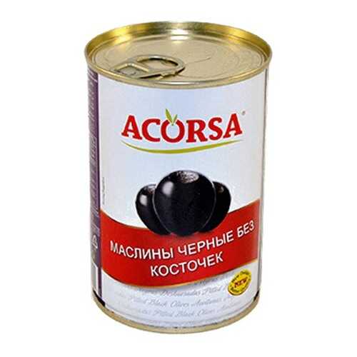 Маслины Acorsa крупные без косточки 425 г в Слата