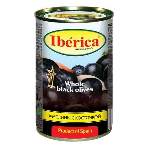 Маслины Iberica с косточкой 360 г в Слата