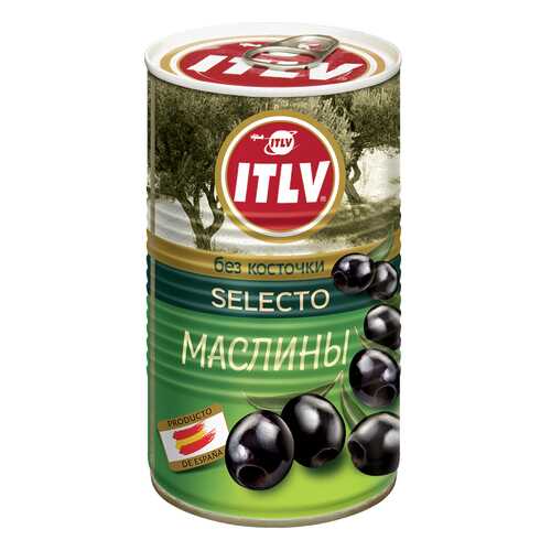 Маслины ITLV без косточки 0.37 л в Слата