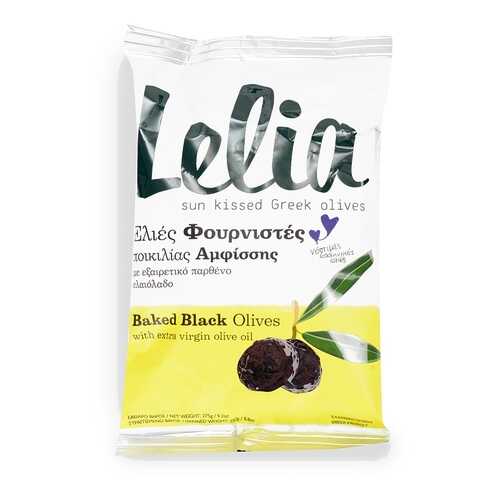 Оливки Lelia Фурнистес с косточкой сушеные в оливковом масле 275 г сашет Греция в Слата