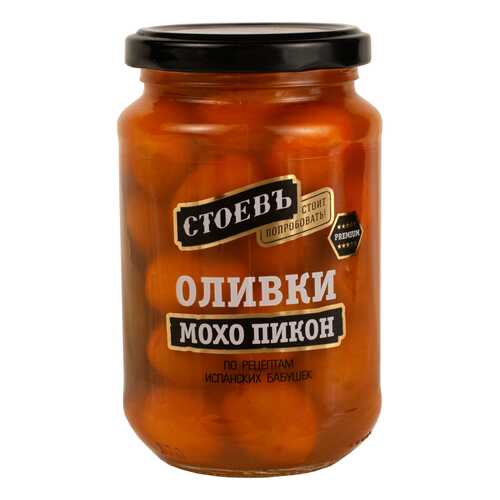 Оливки Стоевъ Мохо Пикон с косточкой 350 г в Слата