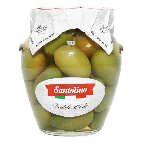 Оливки зелёные Santolino гигант, без косточки в Слата