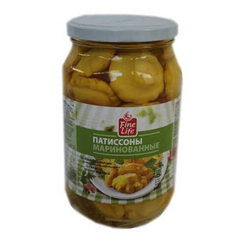 Патиссоны Fine Life маринованные 910 г в Слата