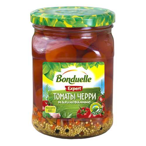 Томаты Bonduelle expert черри маринованные 480 г в Слата