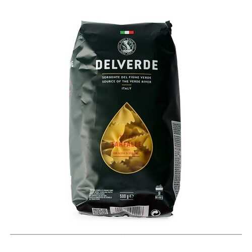 Макаронные изделия фарфалле №222, Del Verde, 500 г, Италия в Слата