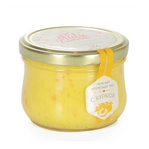 Крем-мёд Miel de lamour цветочный с курагой 250 г Россия в Слата