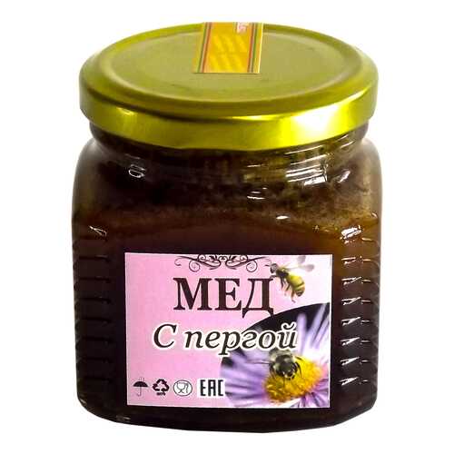 Мед Бийский пчелоцентр с пергой 350 г в Слата