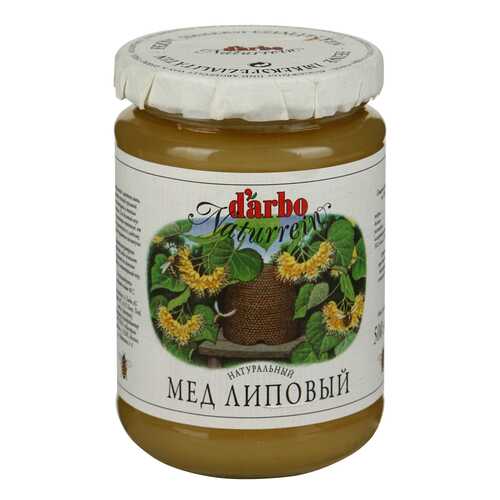 Мед D'arbo натуральный липовый 500 г в Слата