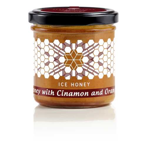 Мед Ice honey с корицей, апельсином и лимоном 200 г в Слата