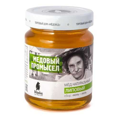 Мед натуральный Медовый промысел Липовый 350 г в Слата