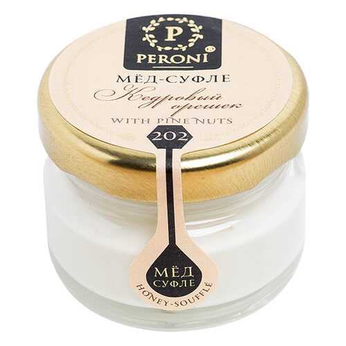 Мед-суфле Peroni Honey кедровый орешек 30 г в Слата