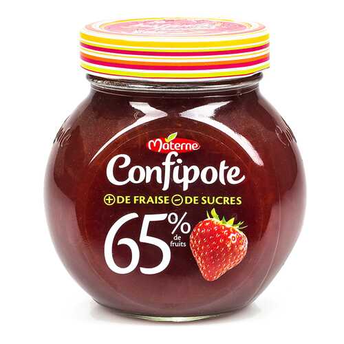 Варенье Confipote из клубники 65% фруктов, MATERNE, 350 г, Франция в Слата