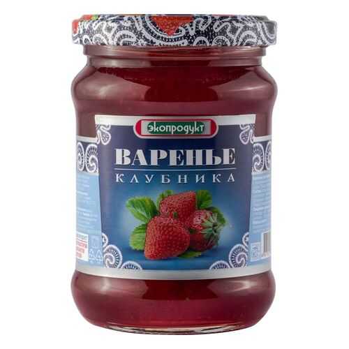 Варенье Экопродукт клубника 325 г в Слата