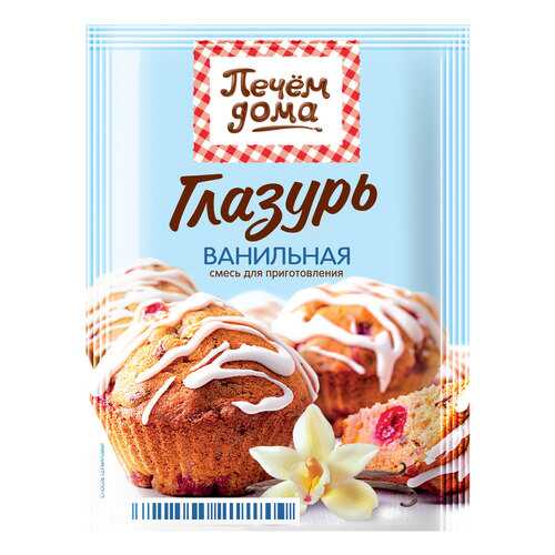 Глазурь Русский Продукт печем дома ванильная 90 г в Слата