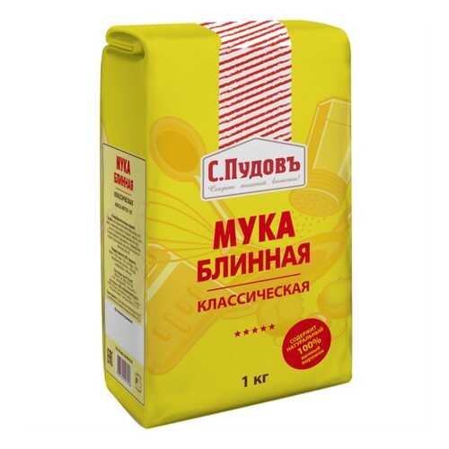 Мука блинная классическая С.Пудовъ 1 кг в Слата