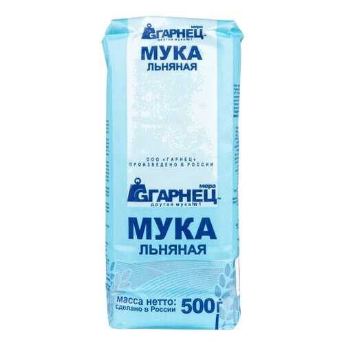 Мука Гарнец льняная 500 г в Слата