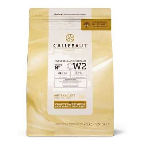 Шоколад белый Callebaut (CW2-RT-U71) 2.5 кг в Слата
