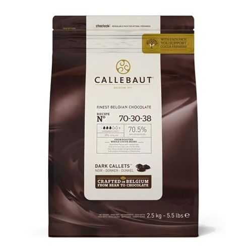Шоколад Callebaut темный 2.5 кг в Слата