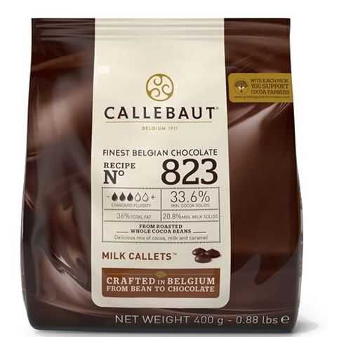 Шоколад молочный Callebaut 33.6% какао 0.4 кг в Слата