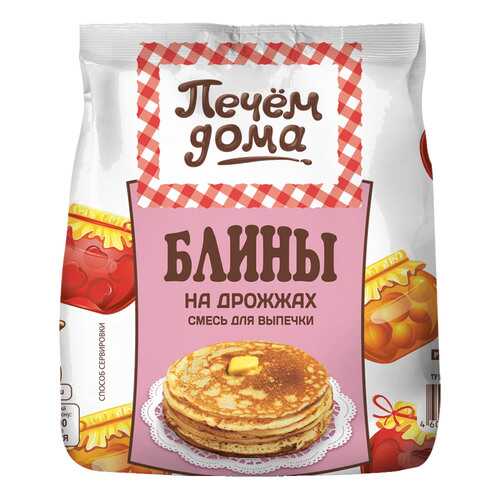 Смесь для выпечки Печем дома блины на дрожжах 400 г в Слата