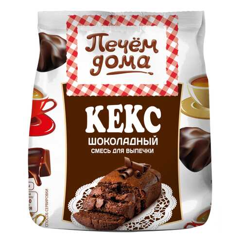 Смесь для выпечки Печем дома кекс шоколадный 300 г в Слата