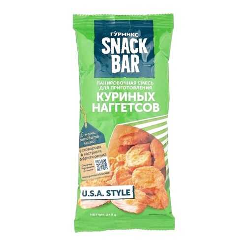 Смесь панировочная Гурмикс для приготовления куриных наггетсов 240 г в Слата