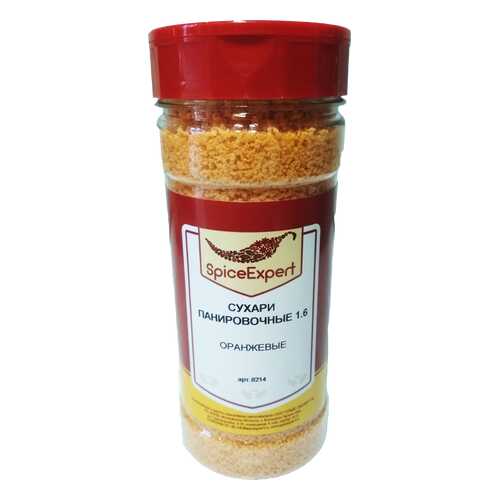 Сухари панировочные SpiceExpert оранжевые средняя крошка 180 г в Слата