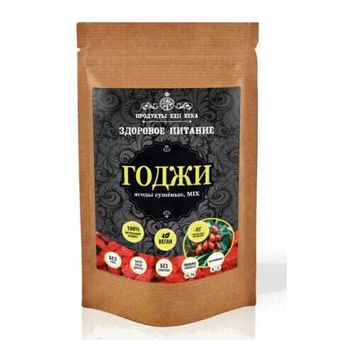 Годжи ягоды Продукты XXII века сушеные mix 100 г в Слата