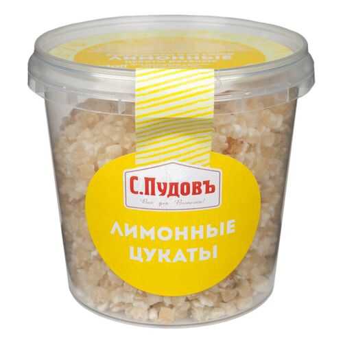Лимонные цукаты С.Пудовъ 230 г в Слата