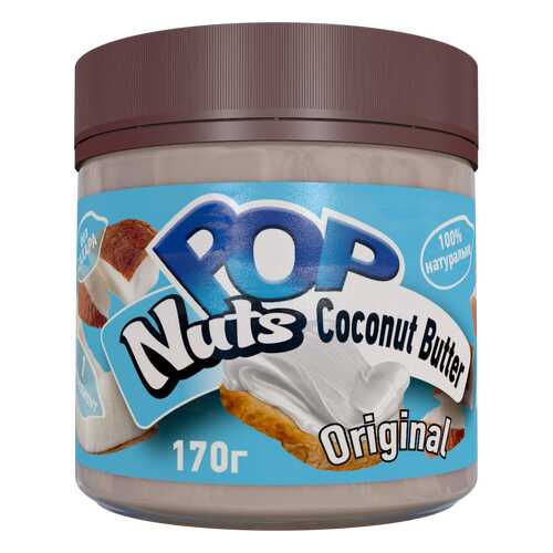Кокосовая паста POP Nuts Coconut Butter Original Натуральная, 170г в Слата