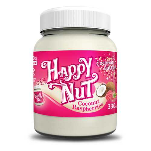 Кокосовая паста с малиной Happy Nut Coconut Raspberries 330г в Слата