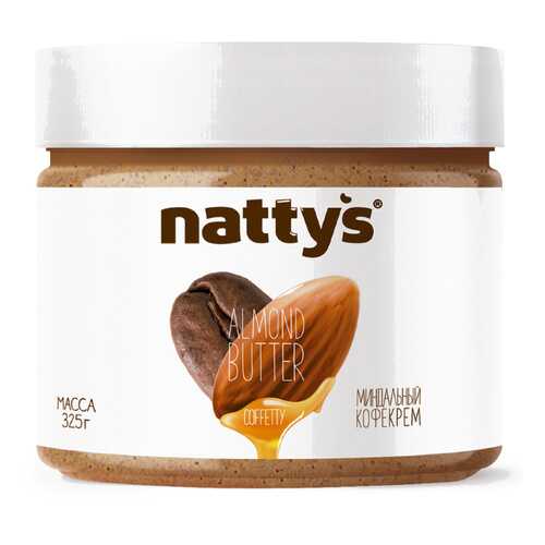 Миндальная паста Nattys Coffetty с кофе 325 г в Слата