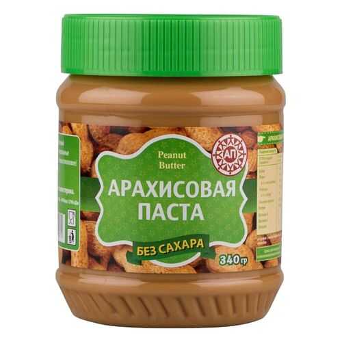 Паста арахисовая Peanut Butter без сахара 340 г в Слата