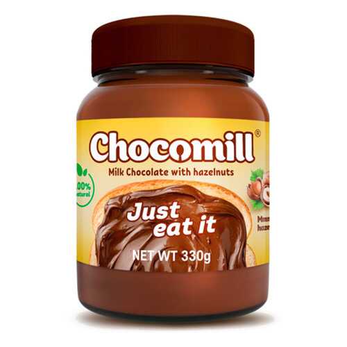 Шоколадная паста HAPPYLIFE Chocomill с лесным орехом 330 г в Слата