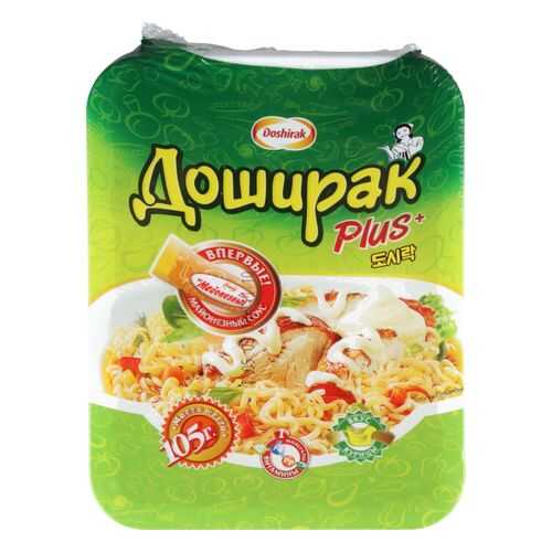 Лапша Doshirak plus быстрого приготовления 105 г в Слата